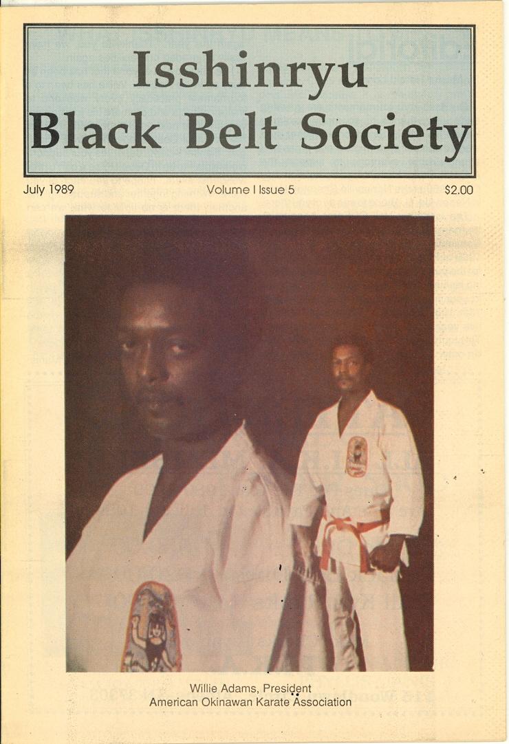 07/89 Isshinryu Black Belt Society